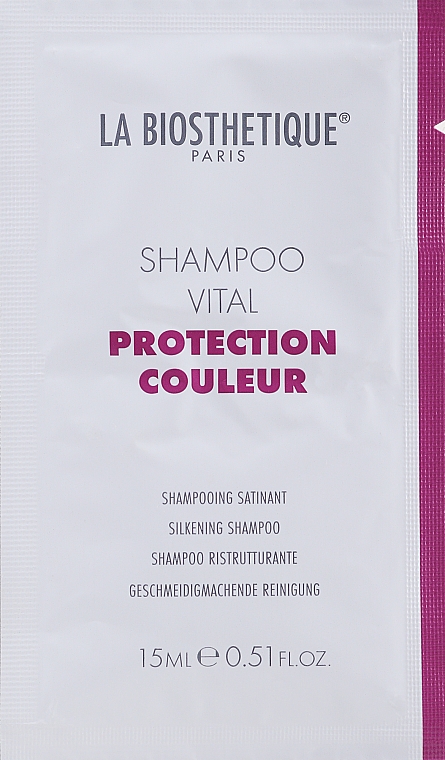 GESCHENK! Shampoo für coloriertes Haar - La Biosthetique Protection Couleur Shampoo N (Probe)  — Bild N1