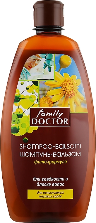 Shampoo und Conditioner für mehr Glanz mit Propolis und Keratin - Family Doctor — Bild N2