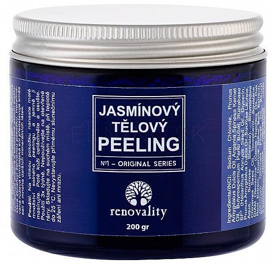 Feinkörniges Körpersalzpeeling mit Jasmin - Renovality Original Series Jasmine Body Peeling — Bild N1