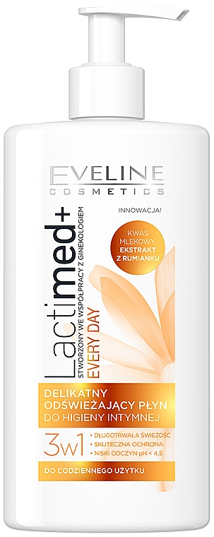 Gel für die Intimhygiene - Eveline Cosmetics Lactimed+