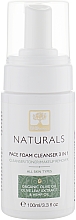 Düfte, Parfümerie und Kosmetik 3in1 Reinigungsschaum - BIOselect Naturals Face Foam Cleanser 3 in 1