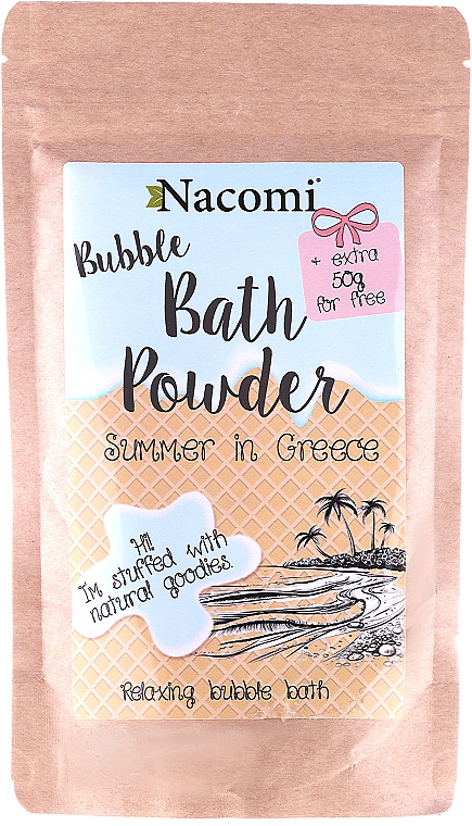 Badepuder Griechischer Sommer - Nacomi Bath Powder — Bild N1