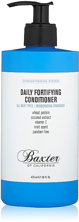 Stärkender Conditioner für alle Haartypen mit Vitamin E und Minzduft - Baxter of California Daily Fortifying Conditioner — Bild N2