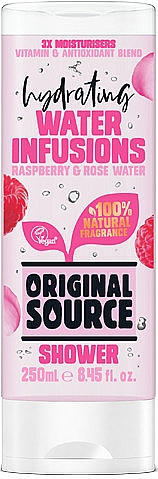 Duschgel mit Himbeer und Rosenwasser - Original Source Raspberry & Rose Water Shower Gel — Bild N1