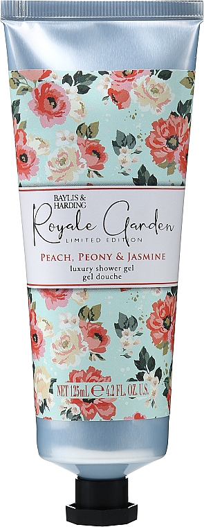 Körperpflegeset 5-tlg. - Baylis & Harding Royale Garden (Duschcreme 300ml + Hand- und Körperlotion 300ml + Waschgel für Körper 125 ml + Duschgel 125ml + Duschkorb)  — Bild N6