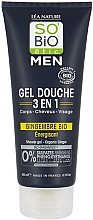 Duschgel-Shampoo mit Ingwer - So'Bio Etic Men Shower Gel Organic Ginger — Bild N1