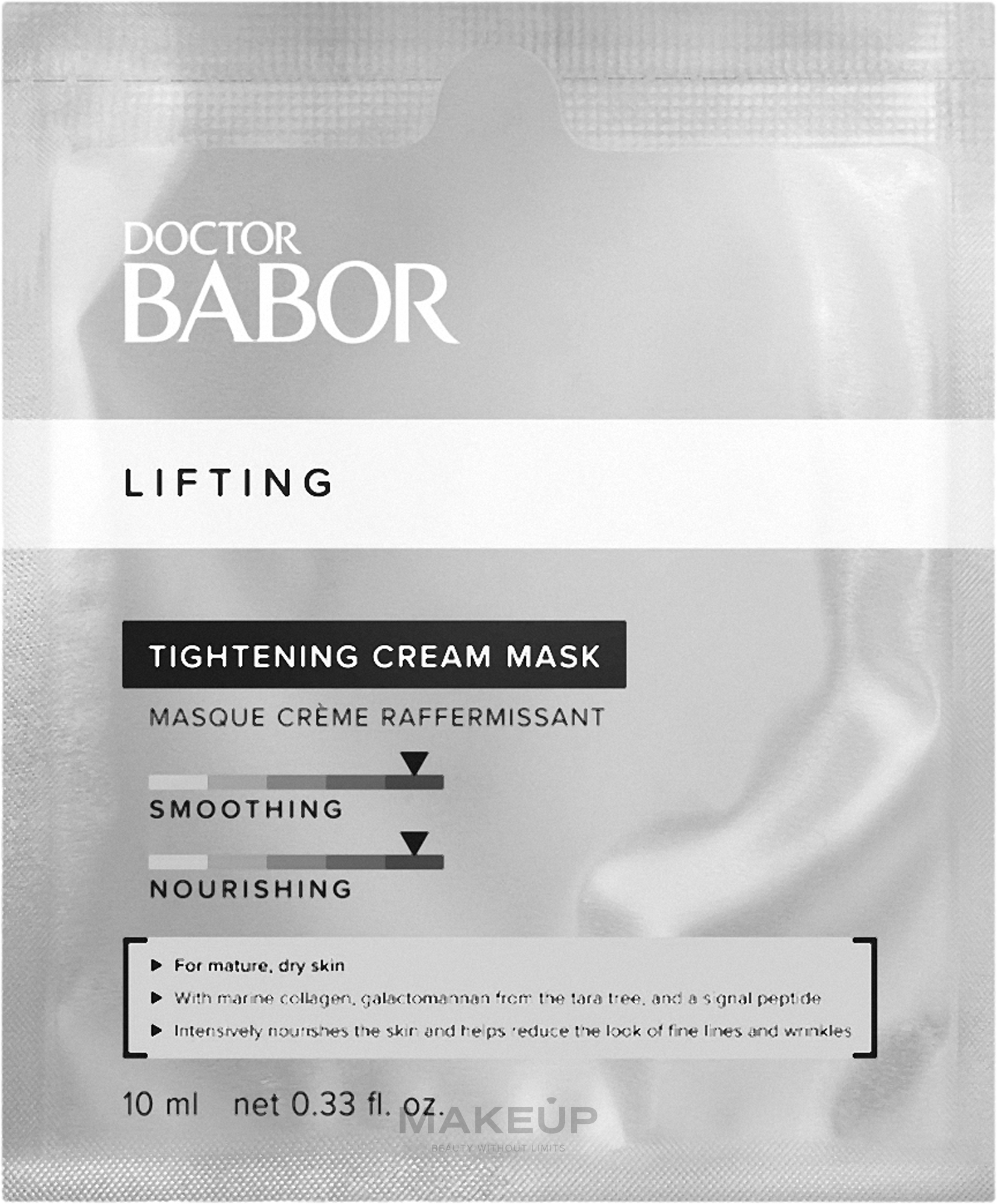 Lifting-Gesichtscrememaske - Babor Doctor Babor Lifting Cellular Tightening Cream Mask — Bild 10 ml