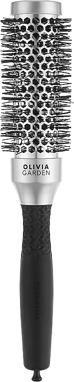 Rundbürste 35 mm - Olivia Garden Essential Blowout Classic Silver — Bild N1