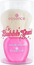 Kabuki Pinsel - Essence Its Bubble Gum Fun Kabuki Brush Bubblin Big  — Bild N2