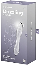 Düfte, Parfümerie und Kosmetik Glasdildo - Satisfyer Dazzling Crystal 1 