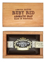Feste Luxusseife Weintrauben und Beeren im Geschenkbox - Portus Cale Ruby Red Aromatic Soap In Gift Box — Bild N1