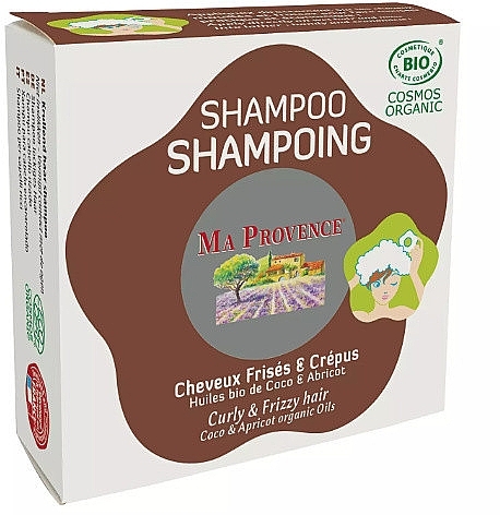 Festes Shampoo für lockiges Haar - Ma Provence Shampoo (In der Box)  — Bild N1