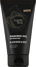 Rasiergel Blackwood and Mint - Organic Shop Men Shaving Gel — Bild N3