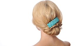 Haarspange Turquoise dots - Kosmart — Bild N2