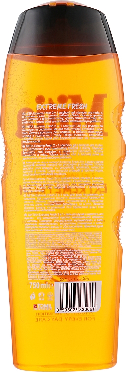 2in1 Shampoo-Duschgel für Männer Extreme Fresh - Mitia Hair and Body Gel — Bild N2