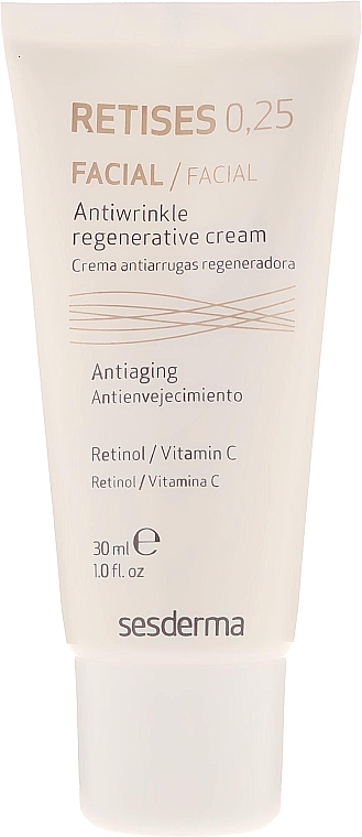 Regenerierende Anti-Falten-Creme für reife Haut - SesDerma Laboratories Retises 0.25% Antiwrinkle Regenerative Cream — Bild N2