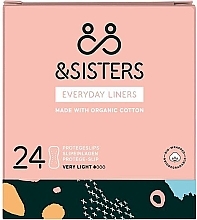 Düfte, Parfümerie und Kosmetik Slipeinlagen 24 St. - &Sisters Liners Everyday Very Light 24 Pack