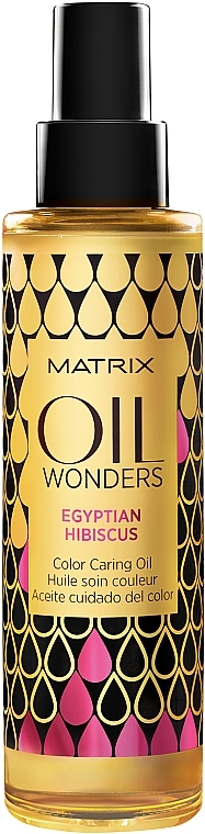 Öl für gefärbtes Haar Ägyptischer Hibiskus - Matrix Oil Wonders Egyptian Hibiscus Color Caring Oil — Bild N1