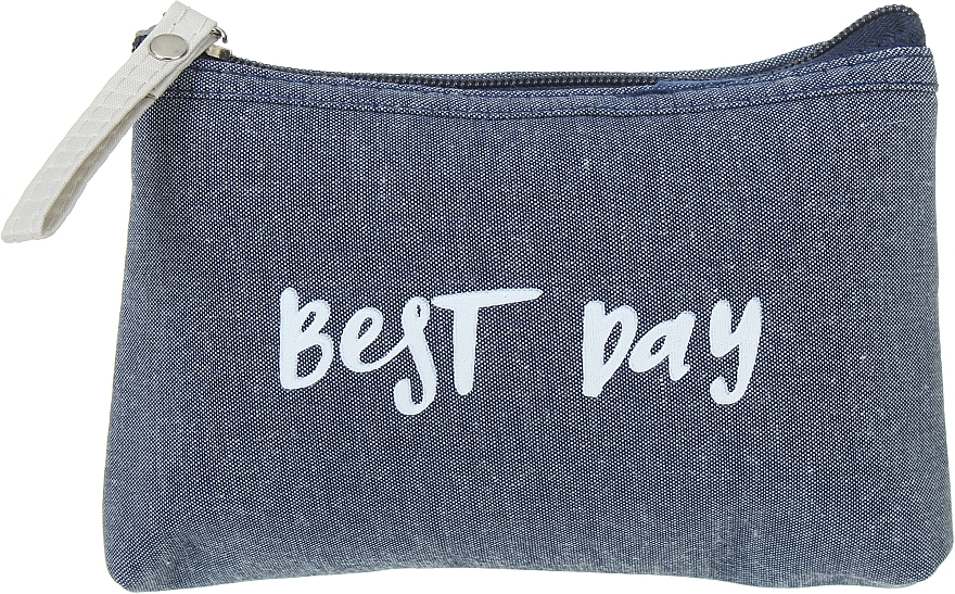 Kosmetiktasche Best Day blau - Cosmo Shop — Bild N1