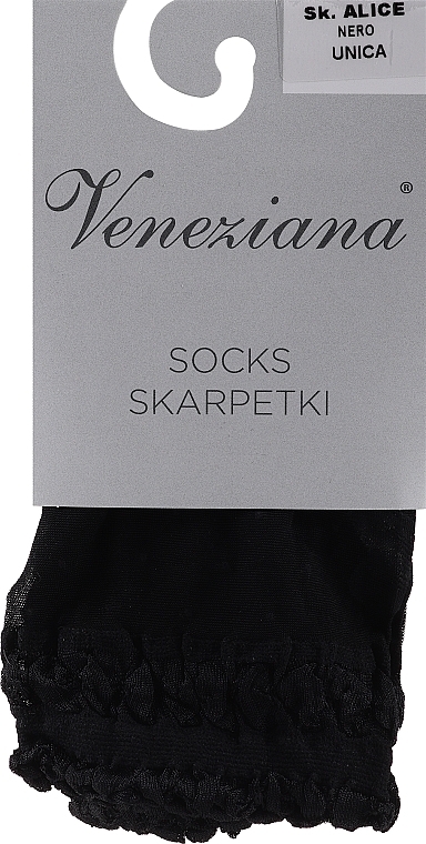 Socken für Frauen Alice 20 Den nero - Veneziana — Bild N1