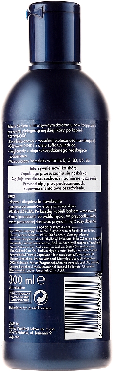 Herren-Körperlotion - Ziaja Body lotion for Men — Bild N2