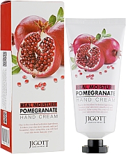 Düfte, Parfümerie und Kosmetik Pflegende Handcreme mit Granatapfelextrakt - Jigott Real Moisture Pomegranate Hand Cream