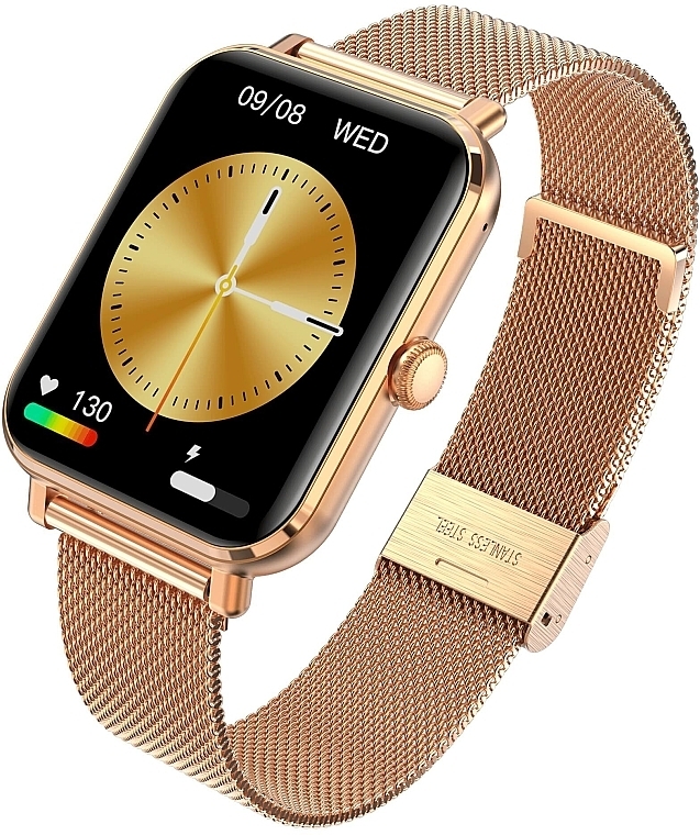 Smartwatch golden - Garett Smartwatch GRC Classic  — Bild N3