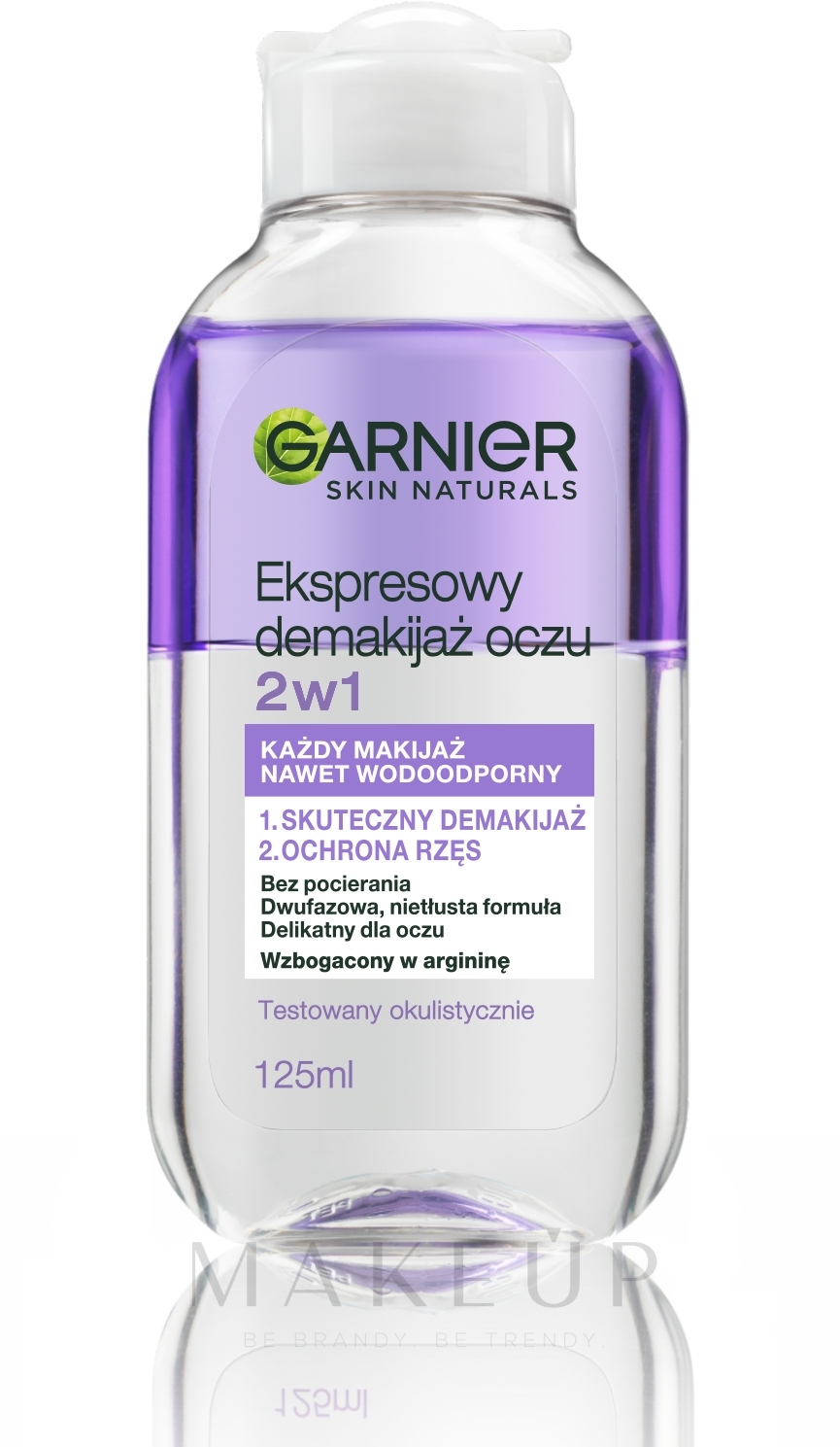 2in1 Augen-Make-up Entferner - Garnier Skin Naturals — Foto 125 ml