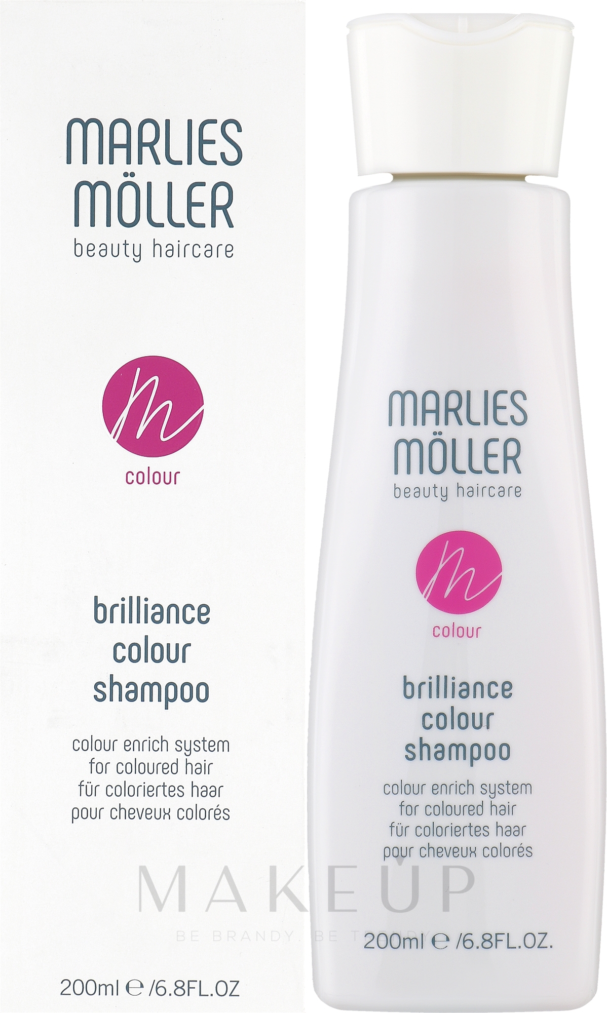Schützendes Shampoo für coloriertes Haar - Marlies Moller Brilliance Colour Shampoo — Bild 200 ml