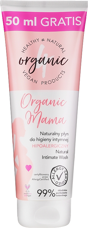 Intimhygienegel für Schwangere - 4Organic Organic Mama Intimate Hygiene Liquid Pregnant Woman — Bild N1