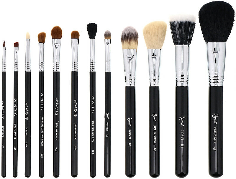 Make-up Pinselset 12 St. - Sigma Beauty Essential Brush Set — Bild N2
