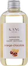 Düfte, Parfümerie und Kosmetik Pomarańczowo-czekoladowy olejek do ciała - Kanu Nature Orange Chocolate Massage Oil