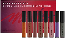 Düfte, Parfümerie und Kosmetik Make-up Set (Matter Lipenstift 8x6ml) - Zoeva Pure Matte Box