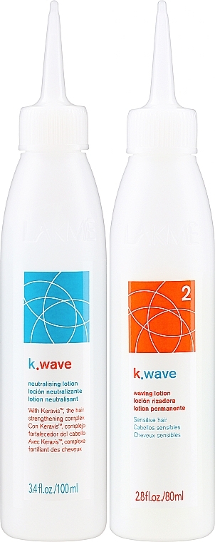 Zweikomponenten-Dauerwelle für sensibles Haar - Lakme K.Wave Waving System for Sensitive Hair 2 — Bild N2