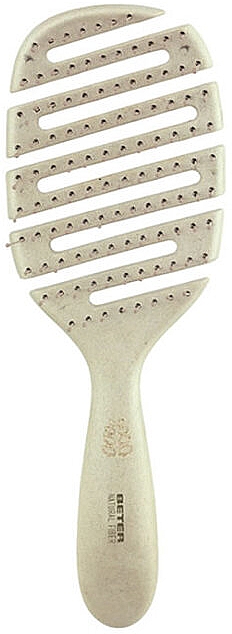 Entwirrbürste - Beter Detangling Natural Fiber Flexible Vent Brush Beige — Bild N1