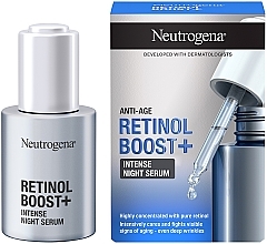 Düfte, Parfümerie und Kosmetik Gesichtsserum für die Nacht - Neutrogena Retinol Boost+ Intense Night Serum