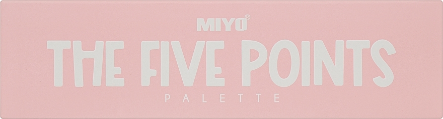 Lidschattenpalette - Miyo Five Points Palette — Foto N3