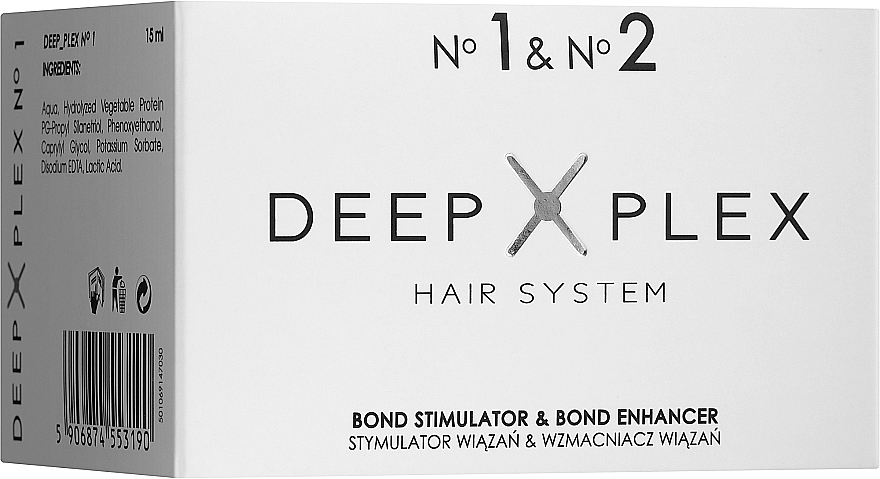 Haarpflegeset - Stapiz Deep Plex System (Haaremulsion 15ml + Haaremulsion 60ml) — Bild N1