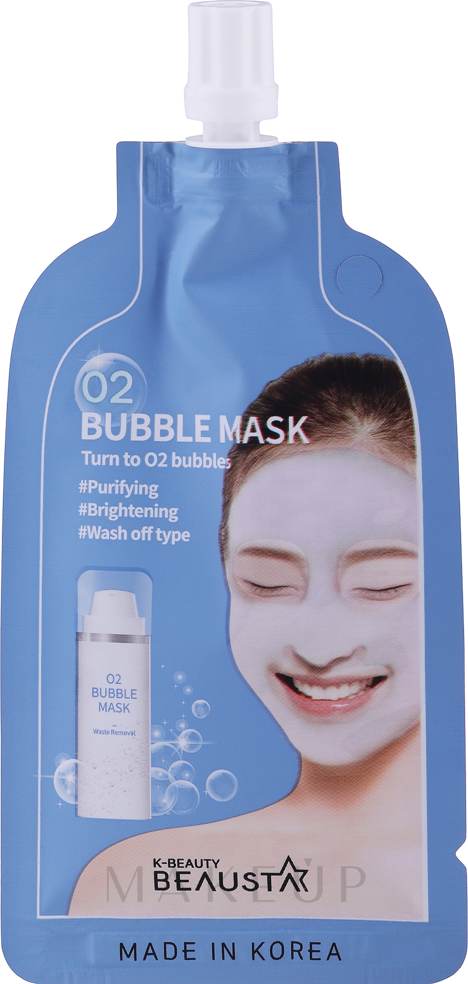 Sauerstoff-Gesichtsmaske - Beausta O2 Bubble Mask — Bild 20 ml