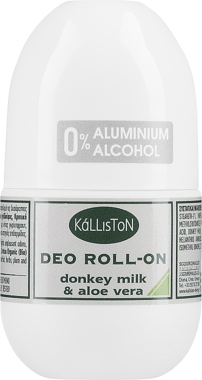 Deo Roll-on für Männer - Kalliston Deo Roll-On for Men Donkey Milk & Aloe Vera — Bild N1