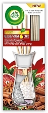 Düfte, Parfümerie und Kosmetik Raumerfrischer - Air Wick Essential Oils Reed Diffuser Oriental Spices & Blood Orange 