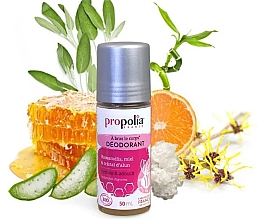 Deo Roll-on - Propolia Hamamelis Honey & Alum Crystal Roll-On Deodorant — Bild N2