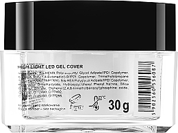 LED Aufbaugel Cover - Silcare Light Led Gel Cover — Bild N8