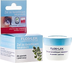 Augengel - Floslek Lid And Under Eye Gel With Eyebright And Plantain (jar)  — Bild N1