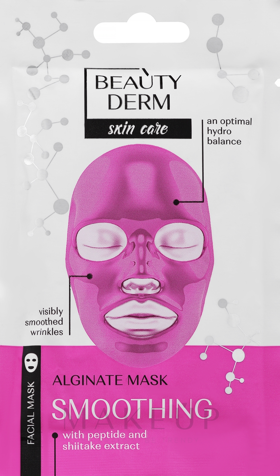 Alginatmaske für das Gesicht Botox+ - Beauty Derm Face Mask — Bild 20 g