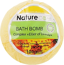 Badebombe gelb - Nature Code Elixir Of Beauty Bath Bomb — Bild N1