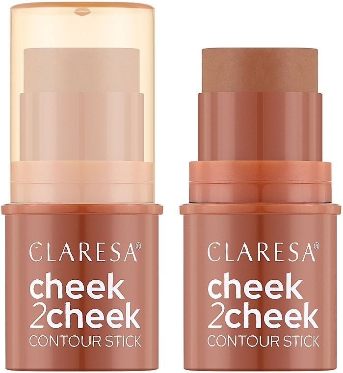 Cremiger Bronzerstift - Claresa Cheek2cheek Contour Stick  — Bild N1