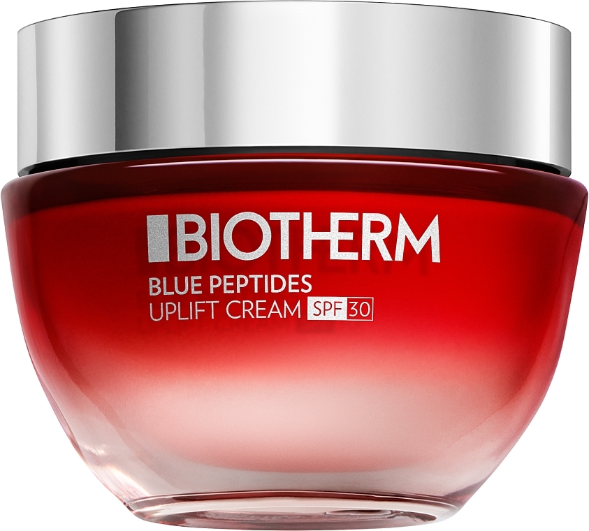 Tagescreme mit Lifting- und Strahleffekt für alle Gesichtshauttypen SPF30 - Biotherm Blue Peptides Uplift Cream SPF30 — Bild N1