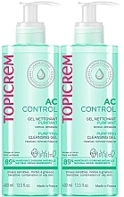 Düfte, Parfümerie und Kosmetik Set - Topicrem AC Purifying Cleansing Gel (cl/gel/2x400ml)