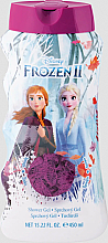 Körperpflegeset - Air-Val International Frozen Disney Frozen 2 (Duschgel 450ml + Badeschwamm) — Bild N2
